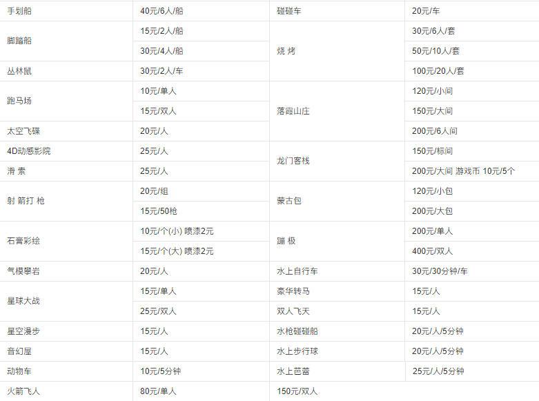 2023西安未央湖游乐园游玩攻略 - 门票价格 - 开放时间 - 项目价格 - 地址 - 交通 - 电话