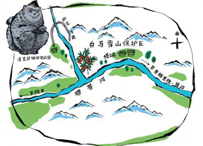 云南迪庆塔城滇金丝猴国家公园门票价格及交通地址和游玩指南